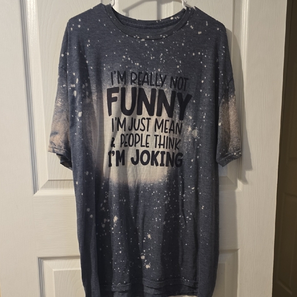 Unlisted Blue Graphic Tee - Short Sleeve - Picture 1 of 2